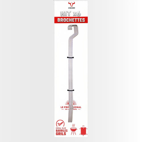 Kit de brochettes x6